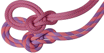 Верёвка Mammut Crag Dry Duodess 9,5мм/80м Lavandin/Vibrant Orange