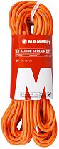 Верёвка Mammut Alpine Sender Dry 8,7мм/50м Vibrant Orange/Ocean