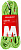 Верёвка Mammut Crag Dry 9,5мм/50м Neon Green/Ocean - Фото 1 малая