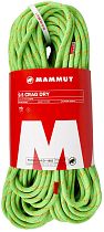 Верёвка Mammut Crag Dry 9,5мм/70м Neon Green/Ocean