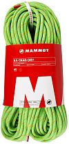 Верёвка Mammut Crag Dry 9,5мм/80м Neon Green/Ocean