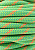 Верёвка Mammut Alpine Dry 8мм/60м Neon Green/Vibrant Orange - Фото 2 малая