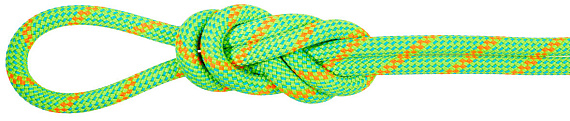 Верёвка Mammut Alpine Dry 8мм/60м Neon Green/Vibrant Orange - Фото 1 большая