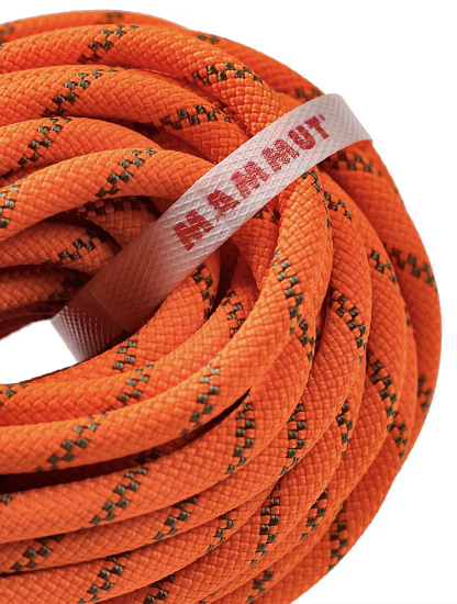 Верёвка Mammut Alpine Dry 8мм/60м Ocean/Vibrant Orange - Фото 2 большая