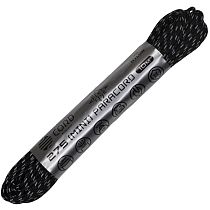 Паракорд Cord 275 Мини 10м световозвращающий Black