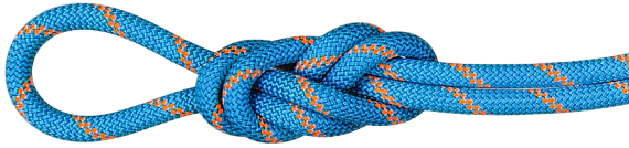 Верёвка Mammut Alpine Sender Dry 8.7мм/70м Ocean/Vibrant Orange - Фото 1 большая