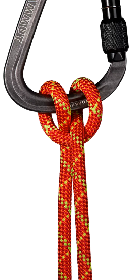 Верёвка Mammut Alpine Core Protect Dry 8.0мм/60м Fire/Halo - Фото 3 большая