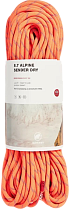 Верёвка Mammut Alpine Sender Dry 8.7мм/60м Vibrant Orange/Ocean
