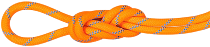 Верёвка Mammut Alpine Sender Dry 8.7мм/70м Vibrant Orange/Ocean