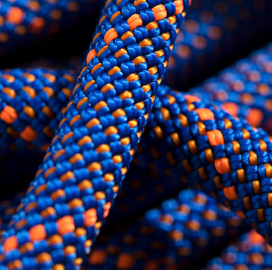 Верёвка Mammut Crag Sender Dry 9.0мм/70м Ice/Sunrise - Фото 2 большая