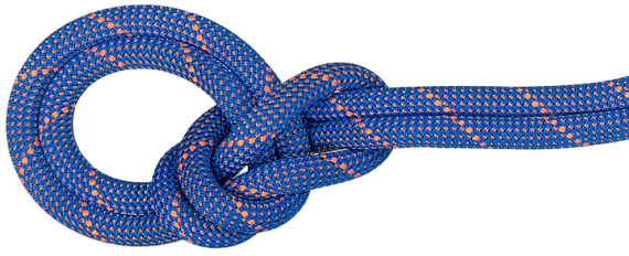 Верёвка Mammut Crag Sender Dry 9.0мм/70м Ice/Sunrise - Фото 1 большая