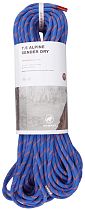 Верёвка Mammut Alpine Sender Dry 7.5мм/50м Blue/Vibrant Orange