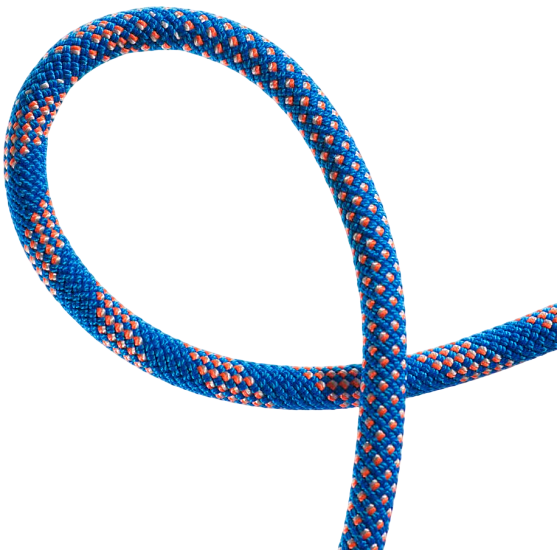 Верёвка Mammut Crag Classic Duodess 9.5мм/60м Carribean Blue/White - Фото 4 большая