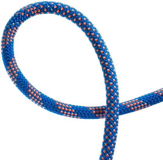 Верёвка Mammut Crag Classic Duodess 9.5мм/80м Carribean Blue/White - Фото 4 большая