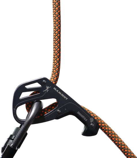 Верёвка Mammut Crag Dry Duodess 9.5мм/70м Boa/Vibrant Orange - Фото 3 большая