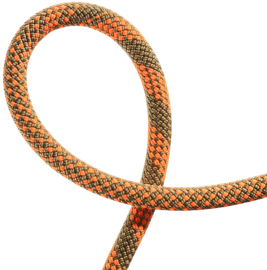 Верёвка Mammut Crag Dry Duodess 9.5мм/70м Boa/Vibrant Orange - Фото 4 большая