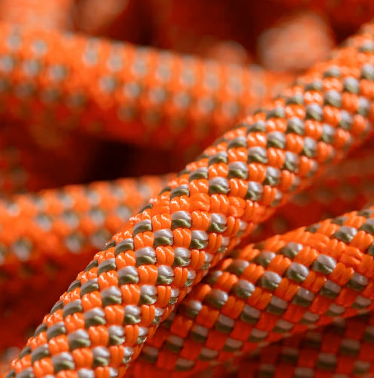 Верёвка Mammut Crag Classic 9.8мм/40м Orange/White - Фото 2 большая