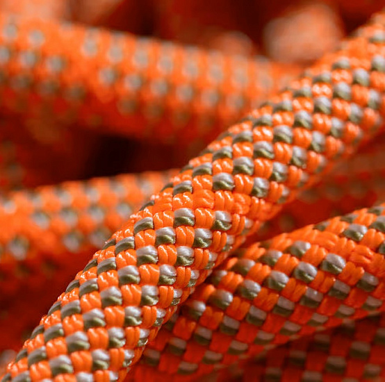 Верёвка Mammut Crag Classic 9.8мм/70м Orange/White - Фото 2 большая