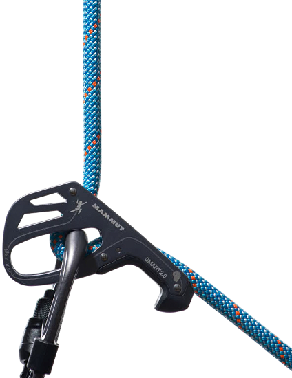 Верёвка Mammut Crag Classic 9.8мм/70м Ice Mint/White - Фото 3 большая