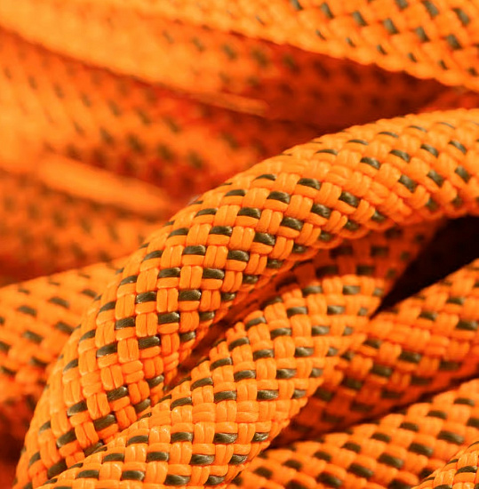 Верёвка Mammut Crag Dry 9.8мм/80м Vibrant Orange/Boa - Фото 3 большая