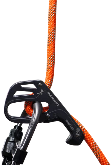 Верёвка Mammut Crag Classic Duodess 9.8мм/70м Vibrant Orange/White - Фото 4 большая