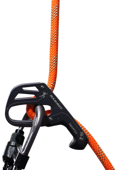 Верёвка Mammut Crag Classic Duodess 9.8мм/80м Vibrant Orange/White - Фото 3 большая