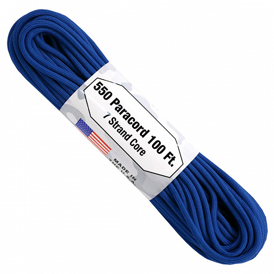 Паракорд Atwood Rope 550 Ultramarine Blue - Фото 1 большая