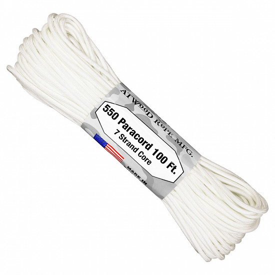 Паракорд Atwood Rope 550 White - Фото 1 большая