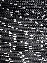 Репшнур Lanex ПС ПЭ светоотражающий 3мм/1м Черный