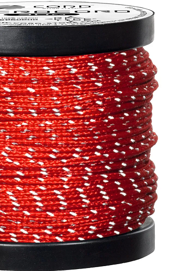 Микрокорд Cord 10м светоотражающий Red - Фото 2 большая