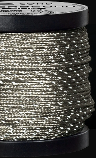 Микрокорд Cord 30м светоотражающий Grey - Фото 3 большая