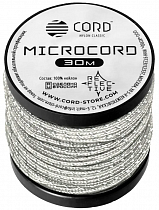 Микрокорд Cord 30м светоотражающий White