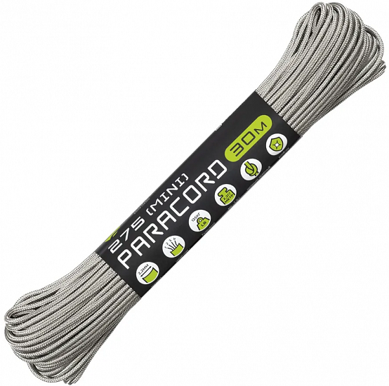 Паракорд Cord 275 Мини 30м Grey - Фото 1 большая