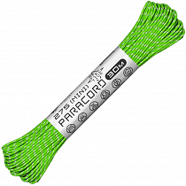 Паракорд Cord 275 Мини 30м световозвращающий Lime