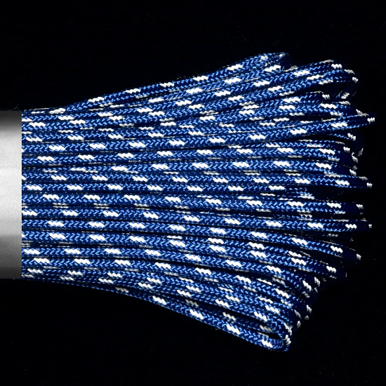 Паракорд Cord 275 Мини 30м световозвращающий Ultramarine Blue - Фото 3 большая