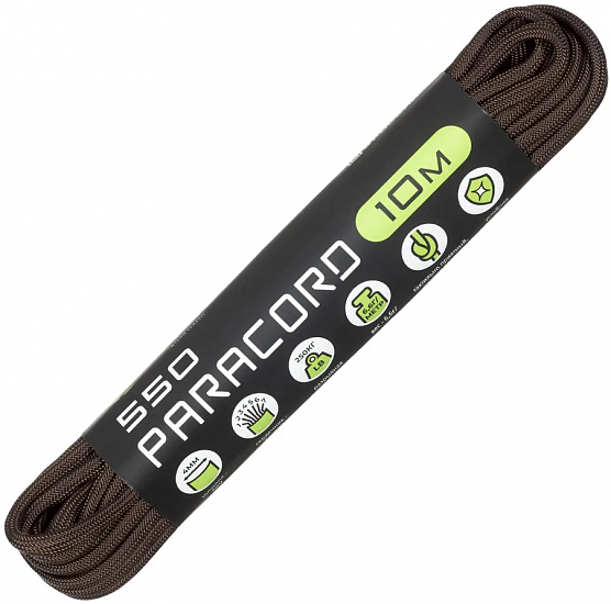 Паракорд Cord 550 10м Brown - Фото 1 большая