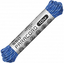 Паракорд Cord 550 10м световозвращающий Ultramarine Blue