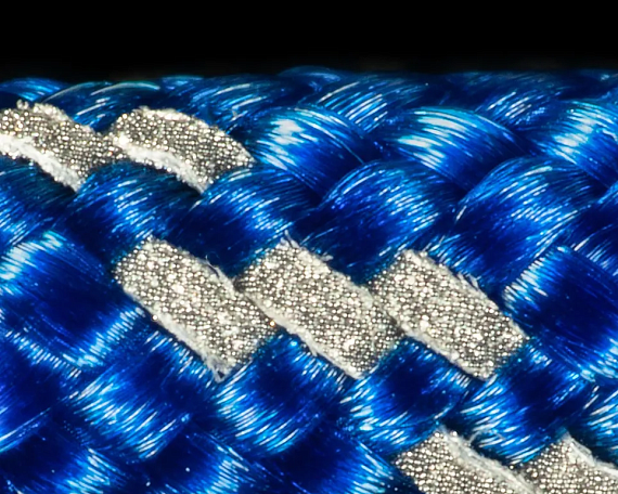 Паракорд Cord 550 10м световозвращающий Ultramarine Blue - Фото 4 большая