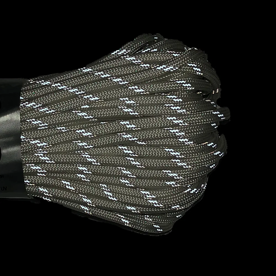 Паракорд Cord 550 10м световозвращающий White - Фото 4 большая