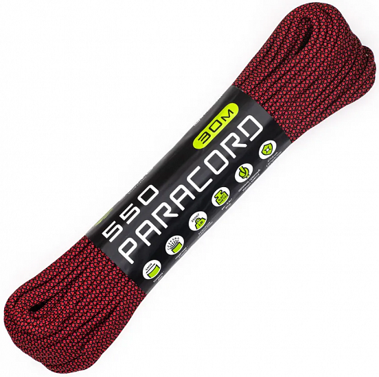 Паракорд Cord 550 30м Red Snake - Фото 1 большая