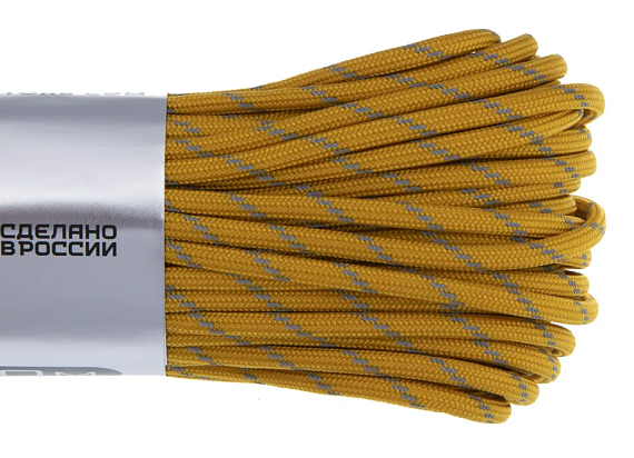 Паракорд Cord 550 30м световозвращающий Gold - Фото 2 большая