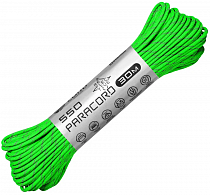 Паракорд Cord 550 30м световозвращающий Lime