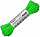 Паракорд Cord 550 30м световозвращающий Lime - Фото 1 малая
