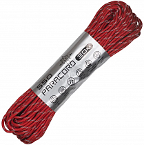 Паракорд Cord 550 30м световозвращающий Red
