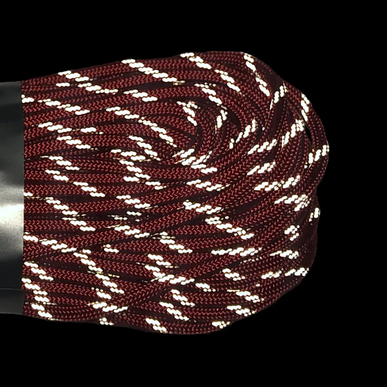 Паракорд Cord 550 30м световозвращающий Red - Фото 3 большая