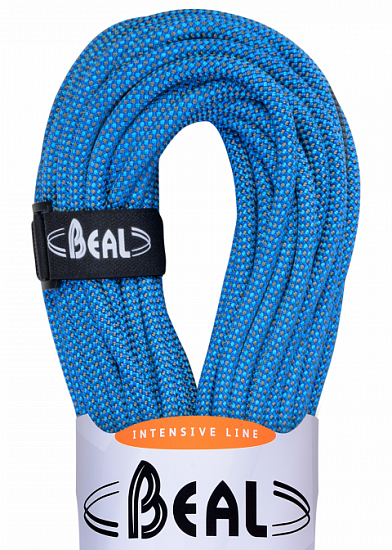 Верёвка Beal Stinger III Dry Unicore 9,4 мм/80 м Blue - Фото 2 большая