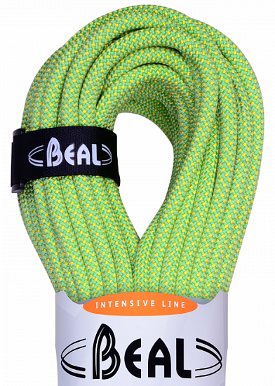 Верёвка Beal Stinger III Dry Unicore 9,4мм/80м Anis - Фото 2 большая