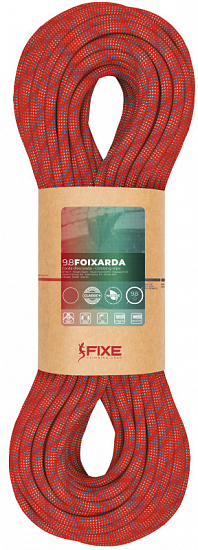 Веревка Fixe Foixarda 9,8мм 60м Red - Фото 1 большая