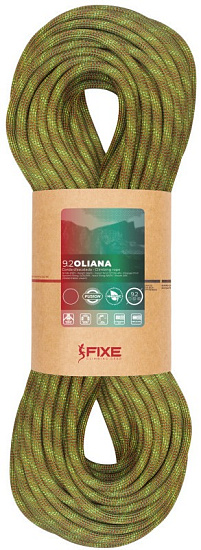 Веревка Fixe Oliana 9,2мм/60м Green - Фото 1 большая