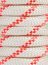 Верёвка Remera Сердечник низкого растяжения класса А Simple 10мм/1м Белый/Розовый